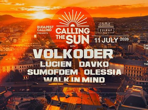 Volkoder először lép fel Magyarországon a Calling The Sun bulin