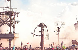 Tűz miatt rövid időre leállt a Fusion Festival