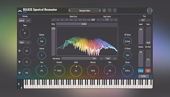 BLEASS Spectral Resonator: színezett felhangokig csavart spektrális FX