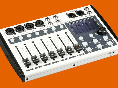 Proel DIGIPAD 8: kompakt digitális keverő nagy ambíciókkal