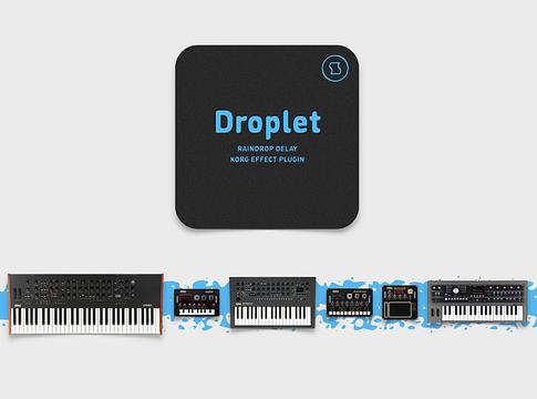 Sinevibes Droplet v2: az esőcsepp‑delay már több Korg szintin fut