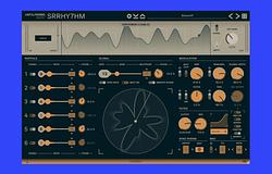 Unfiltered Audio SRRhythm: új ritmus-FX plugin érkezett szinuszhullámokra épülő modulációval
