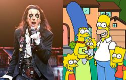 Alice Cooper a Simpson családban szeretne szerepelni