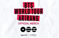Amazon Music pénztármentes merchboltokkal kíséri a BTS észak‑amerikai turnéját