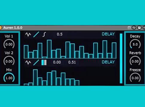 Auren: Ingyenes spektrális delay az Ableton Live felhasználóknak