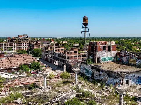 Elbukott a Packard Plant terv — nem lesz Museum of Detroit Electronic Music