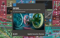 Megérkezett az AAS Rotors – 100 új EDM előbeállítás a Multiphonics CV-3-hoz