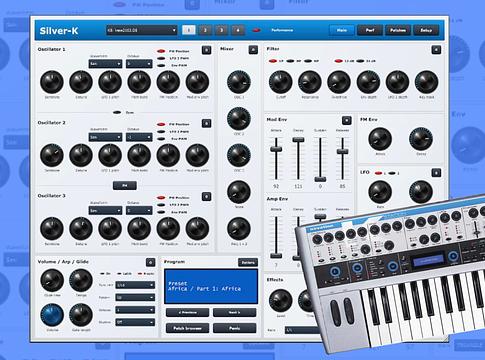 Ingyenesen tér vissza a Novation K-Station hangzása a Silver-K emulátorral