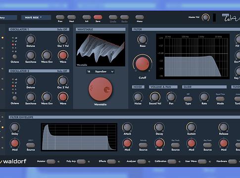 Nagy frissítést kapott a Waldorf Microwave 1 plugin