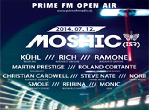 PrimeFm Open Air w/ Moshic @ Track Terrace, 2014.07.12.