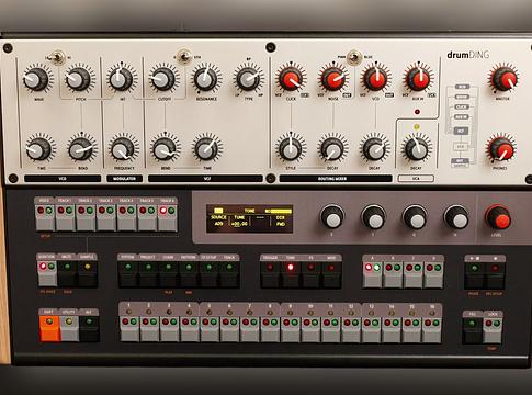 Vermona DrumDing: analóg dobmodul, amely saját hangját is képes mintázni