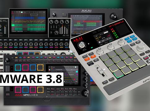 Megjött az Akai MPC 3.8: mély integráció az MPC Sample-lel
