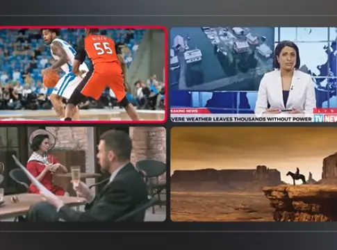 Szabadon kombinálható képernyő: megérkezett a YouTube TV teljes Multiview funkciója