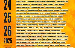 Detroit Movement Music Festival 2025: Teljes Lineup