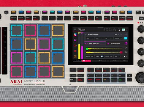 Retro köntöst kapott az Akai MPC Live III