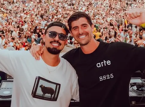 Thibaut Courtois három DJ oldalán is feltűnt a Tomorrowlanden