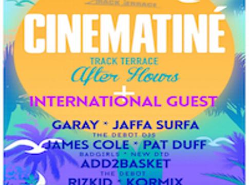 Cinematiné vol.06. – After Party @ Track Terrace, 2015.08.08.