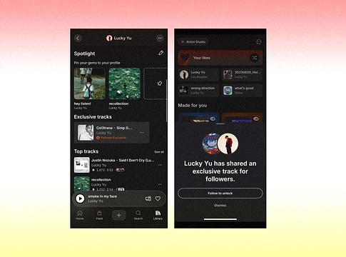 A SoundCloud lehetővé teszi az exkluzív megosztást csak követőknek