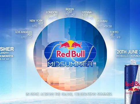 A Red Bull Midsummer hét városban kapcsolja össze a nappali elektronikus bulikat június 20-án
