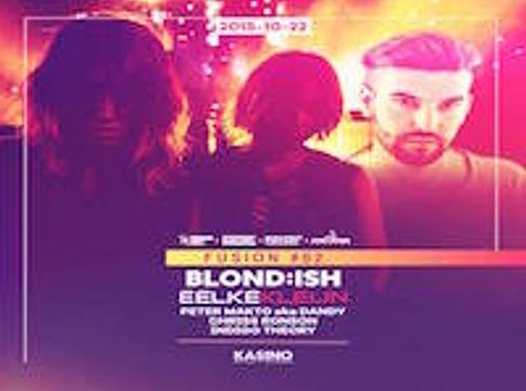 Fusion #02 ● Blond:ish & Eelke Kleijn @ Cinema Hall, 2015.10.22.