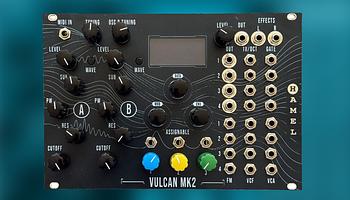 Hampshire Electronics Vulcan MK2: 24 szólamú hibrid poliszinti 37 HP-ben