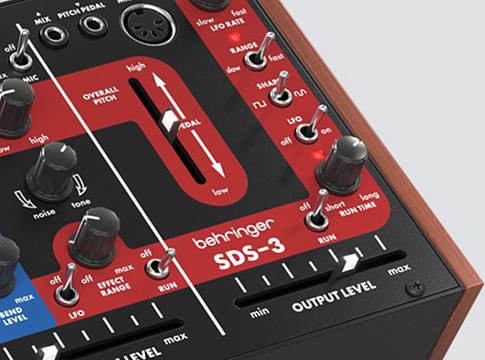 Behringer újraalkotta a legendás Simmons SDS-3 dobszintetizátort – már előrendelhető