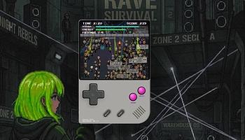 Rave-túlélésből csinált 16 bites játékot egy fejlesztő