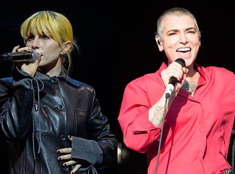 Hayley Williams Sinéad O’Connor előtt tisztelgett Dublinban