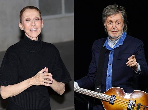 Céline Dion lenyűgözte Paul McCartney-t