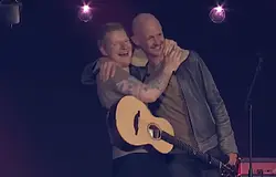 Isaac Slade nyitotta Ed Sheeran atlantai koncertjét