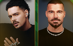 Pedro Sampaio és Ricky Martin viszi a Maracanã félidejét az NFL riói meccsén