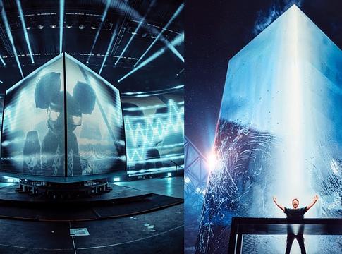 deadmau5 szerint David Guetta átlépte a határt a színpaddizájnnal