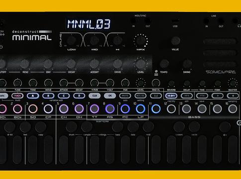 Sonicware deconstruct Minimal: vissza a gyökerekhez egy új grooveboxszal