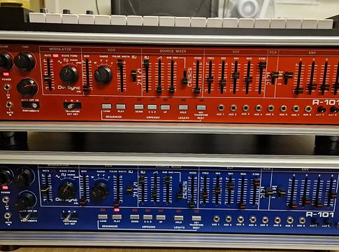 Din Sync R-101: rackes SH‑101-klón a Superboothon