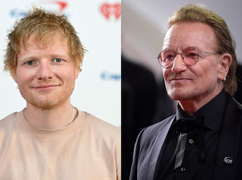 Bono szerint Ed Sheerant nem lehet politikai állásfoglalásra kényszeríteni