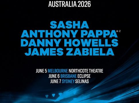 Global Underground-turné Ausztráliában: Sasha és társai három városban lépnek fel