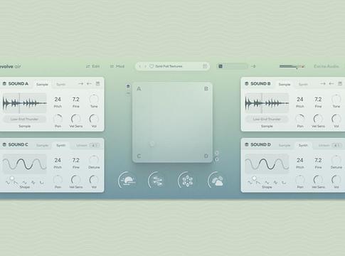 Új ambient szintetizátort mutatott be az Excite Audio: megérkezett az Evolve Air