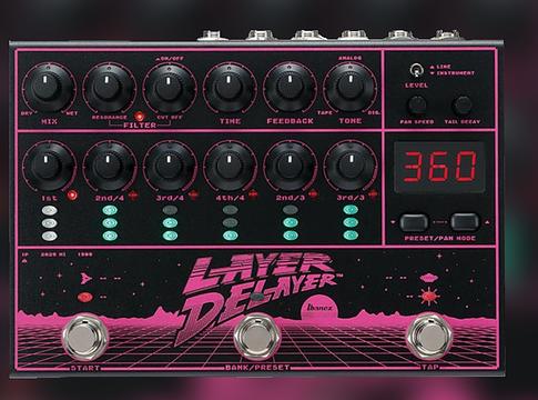 Ibanez LD303 Layer Delayer: új irány a delay pedálok világában