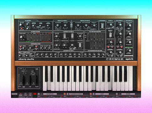 Cherry Audio újraélesztette a legendás Crumar Spirit szintetizátort