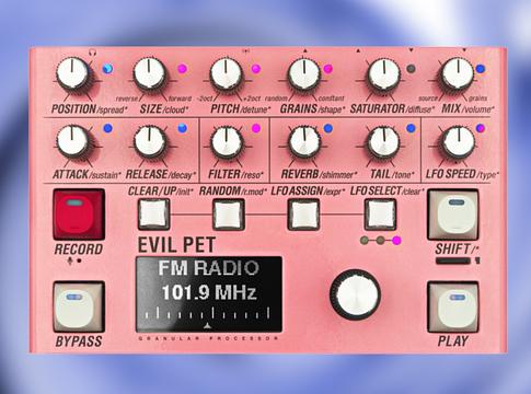 Endorphin.es EVIL PET – a granuláris szintézis újragondolva pedál formában