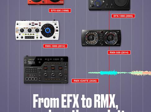 Az EFX-től az RMX-IGNITE-ig: a Pioneer DJ effektek evolúciója