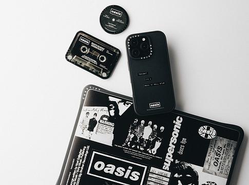 Oasis × Casetify: ikonikus kiegészítők a 'Live ‘25' turné előtt