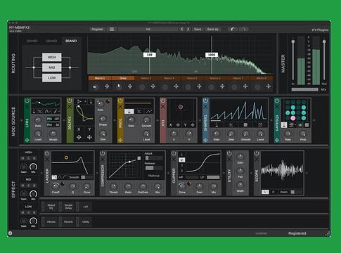 HY-MBMFX3 – Új szintre emelt multiband multi-FX plugin