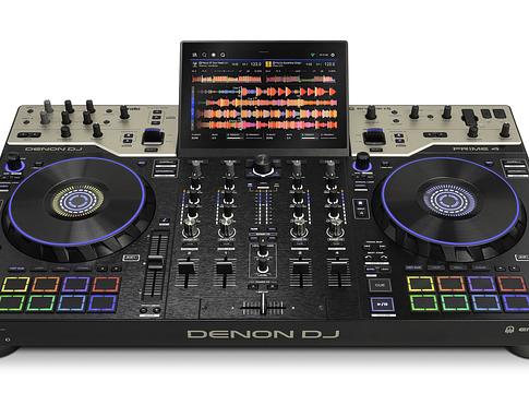 Denon DJ PRIME 4 G2: Stems és DMX laptop nélkül