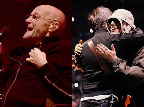 Phil Collins szerint összefuthat az Oasisszel a Hall of Fame gálán