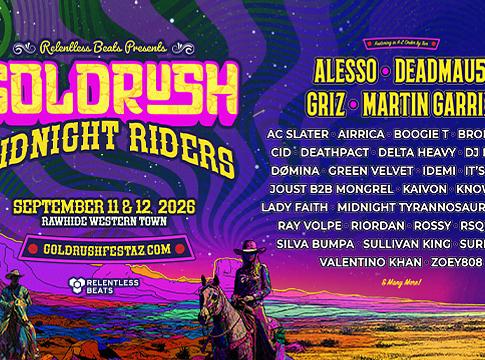 Alesso, Martin Garrix és Deadmau5 vezeti a Goldrush 2026 lineupját