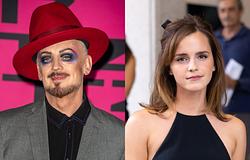 Boy George kiállt Emma Watson mellett J.K. Rowlinggal szemben