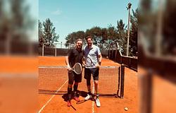 Solomun új szenvedélye: teniszezés Juan Martín del Potróval