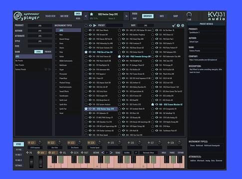 KV331 Audio kiadta a Synthmaster 3 Player-t iOS-re is, AUv3 támogatással