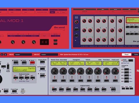 Visszatérnek a Nord Modular szintetizátorok, ezúttal szoftveresen